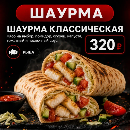 Шаурма (рыба)